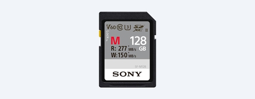 Sony SDXC-Karte 128GB SF-M UHS-II U3 277 MB/s Speicherkarte