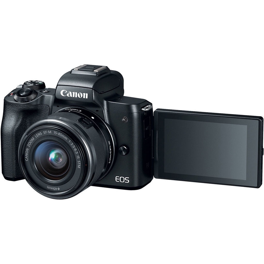 Canon EOS M50 II schwarz inkl. EF-M 15-45 1:3.5-6.3 IS STM Special Kit