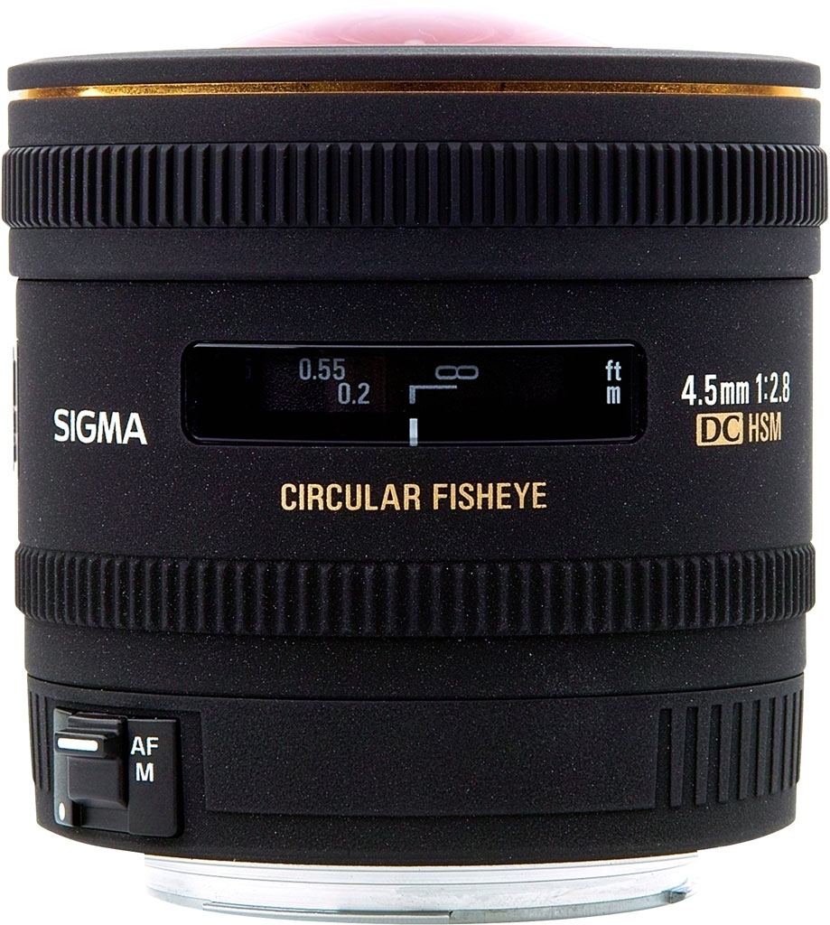 Sigma 4,5mm 1:2,8 EX DC HSM Zirkular-Fisheye für Nikon