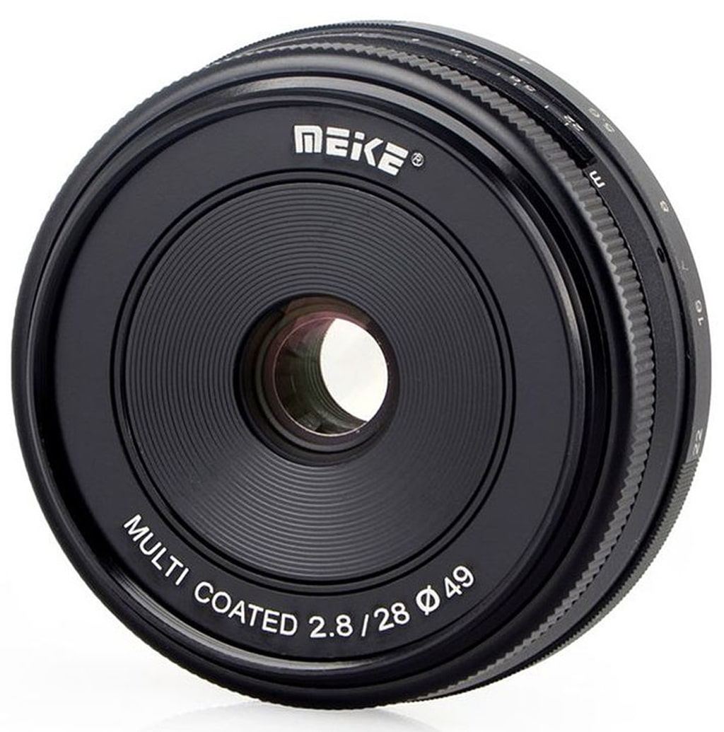 Meike 28mm 1:2,8 für Canon EFM