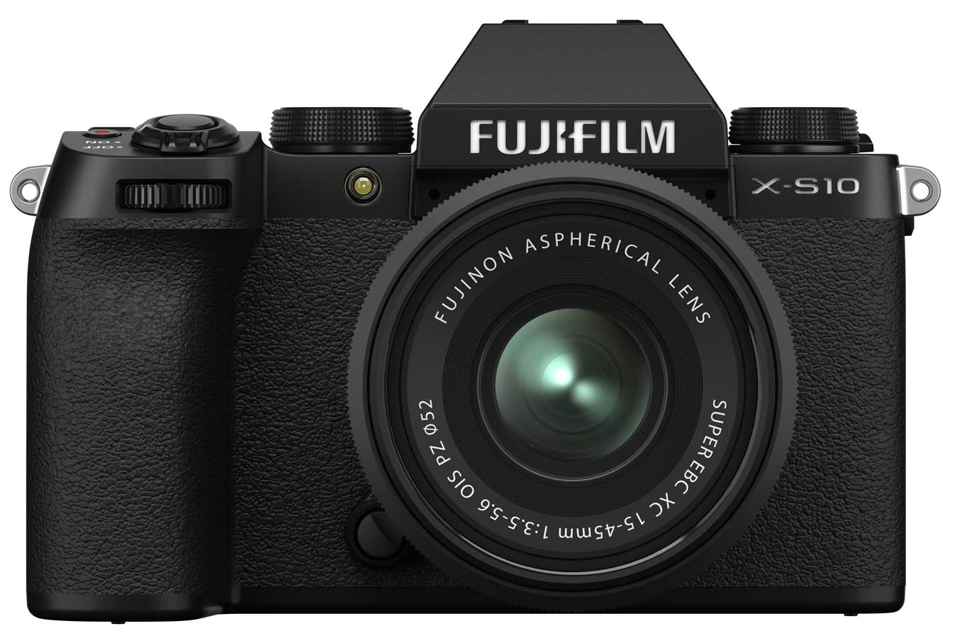 Fujifilm X-S10 black + 15-45mm Vlogger Set