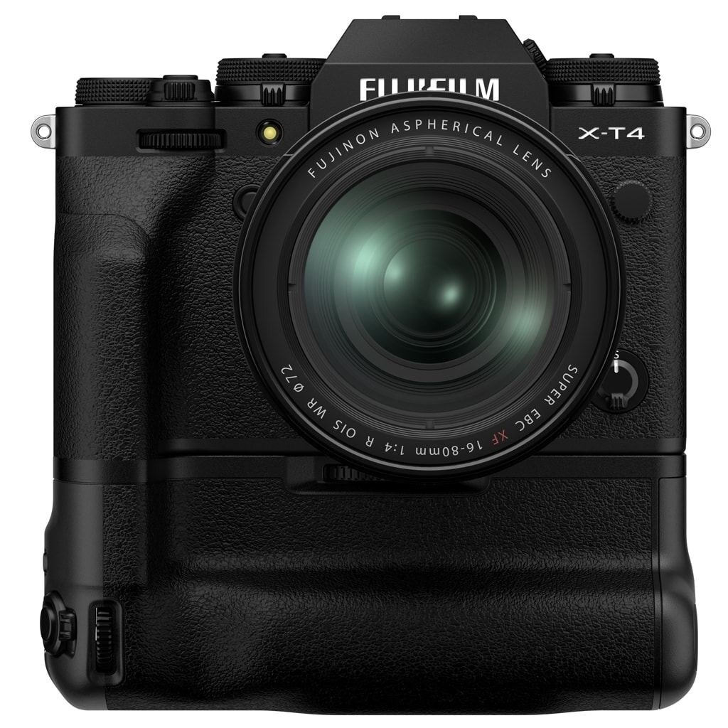 Fujifilm X-T4 schwarz inkl. XF 16-80mm 1:4 R OIS WR + VG-XT4 Batteriehandgriff