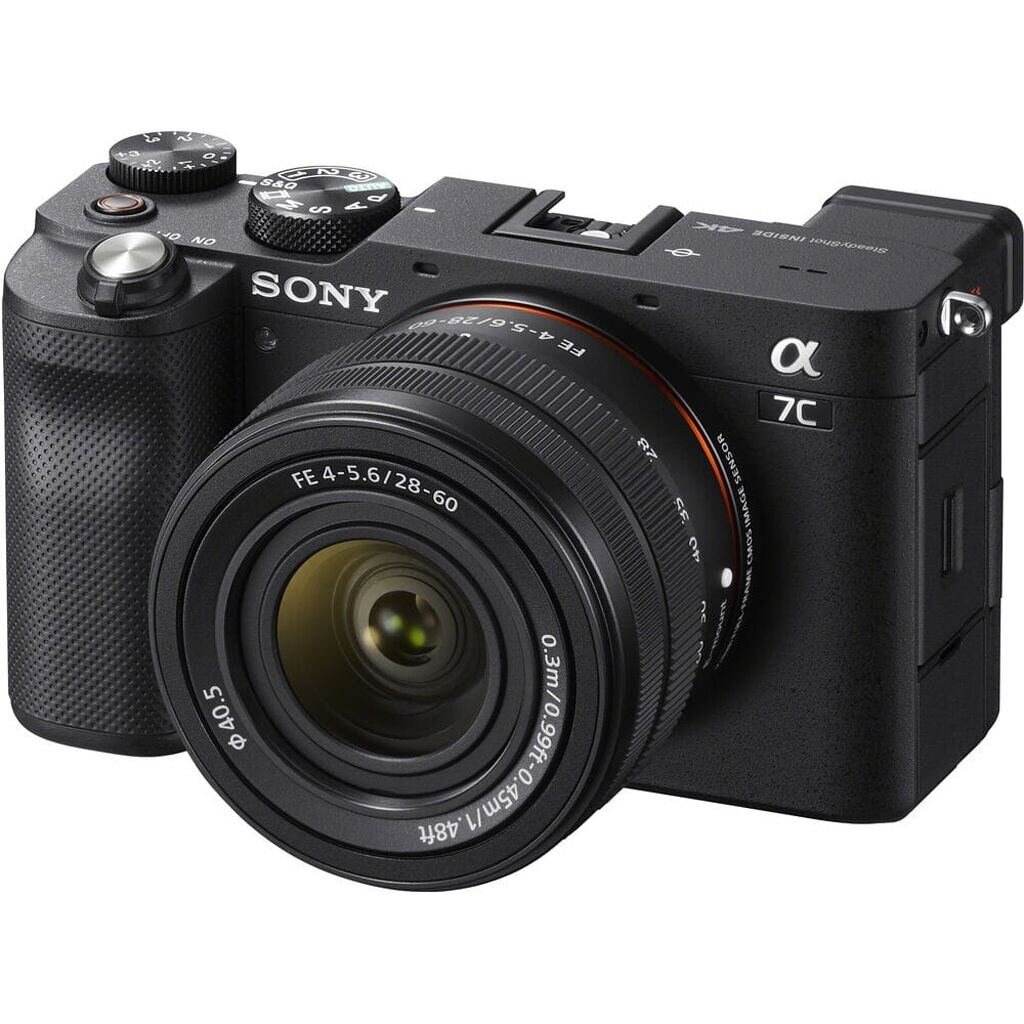 Sony Alpha 7C (ILCE7CLB) schwarz inkl. FE 28-60mm 1:4-5,6 + Samyang AF 35mm 1:2,8 FE