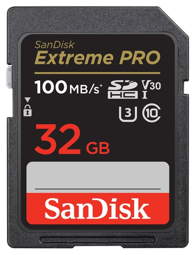 SanDisk SDHC Extreme Pro 32GB UHS-1 100MB/s