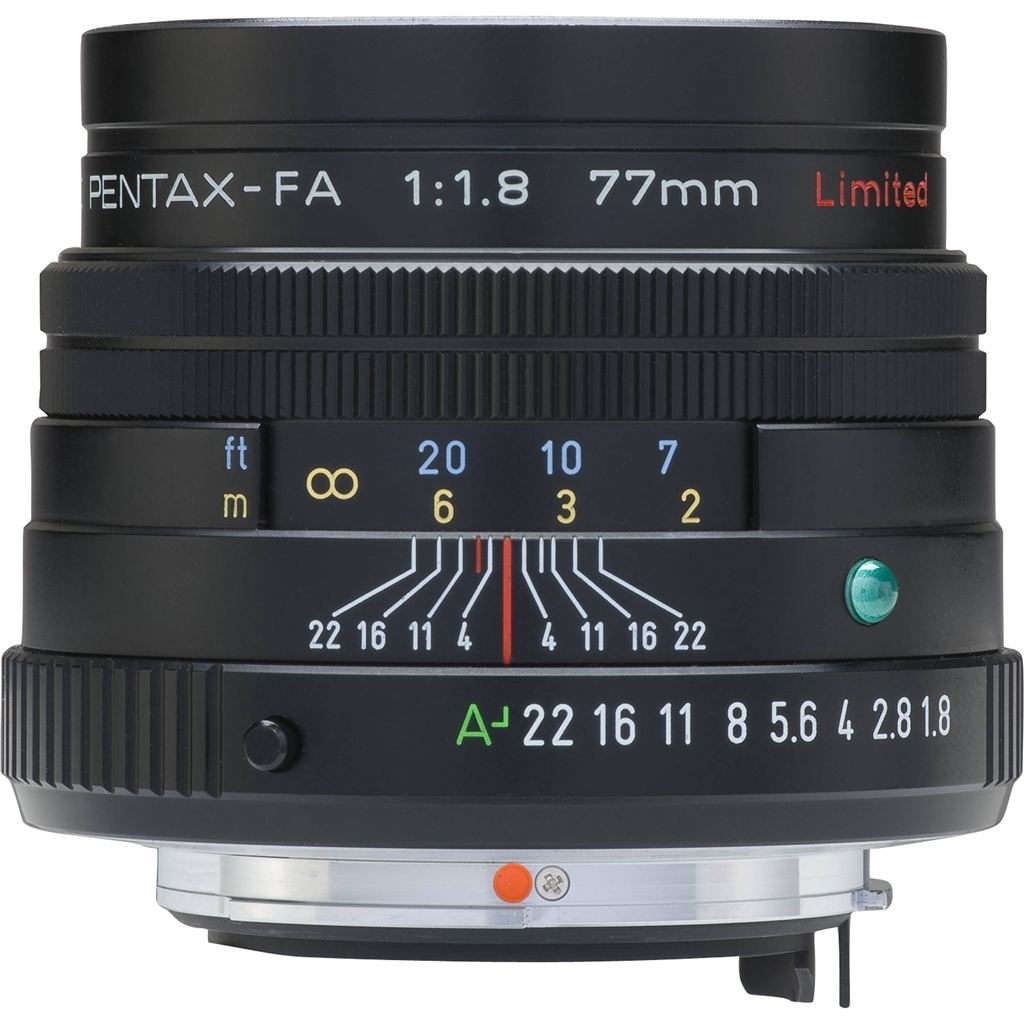 Pentax 77mm 1:1,8 SMC FA Limited schwarz