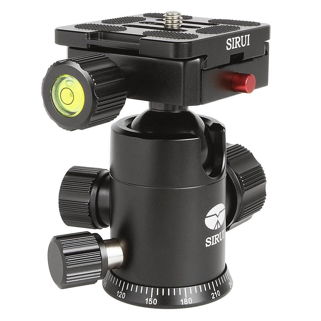 SIRUI G-10KX Kugelkopf mit TY-50X Wechselplatte Aluminium schwarz