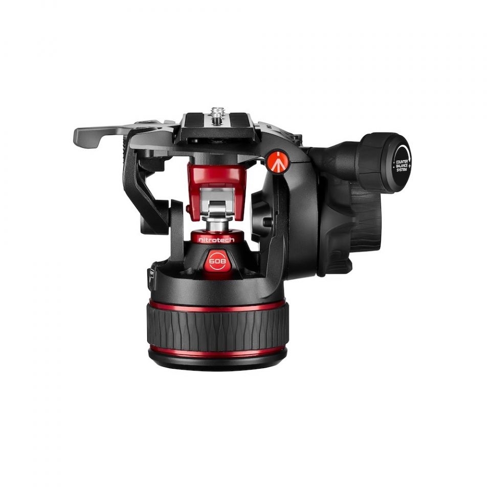 Manfrotto Nitrotech 608 Fluid Videokopf MVH608AH