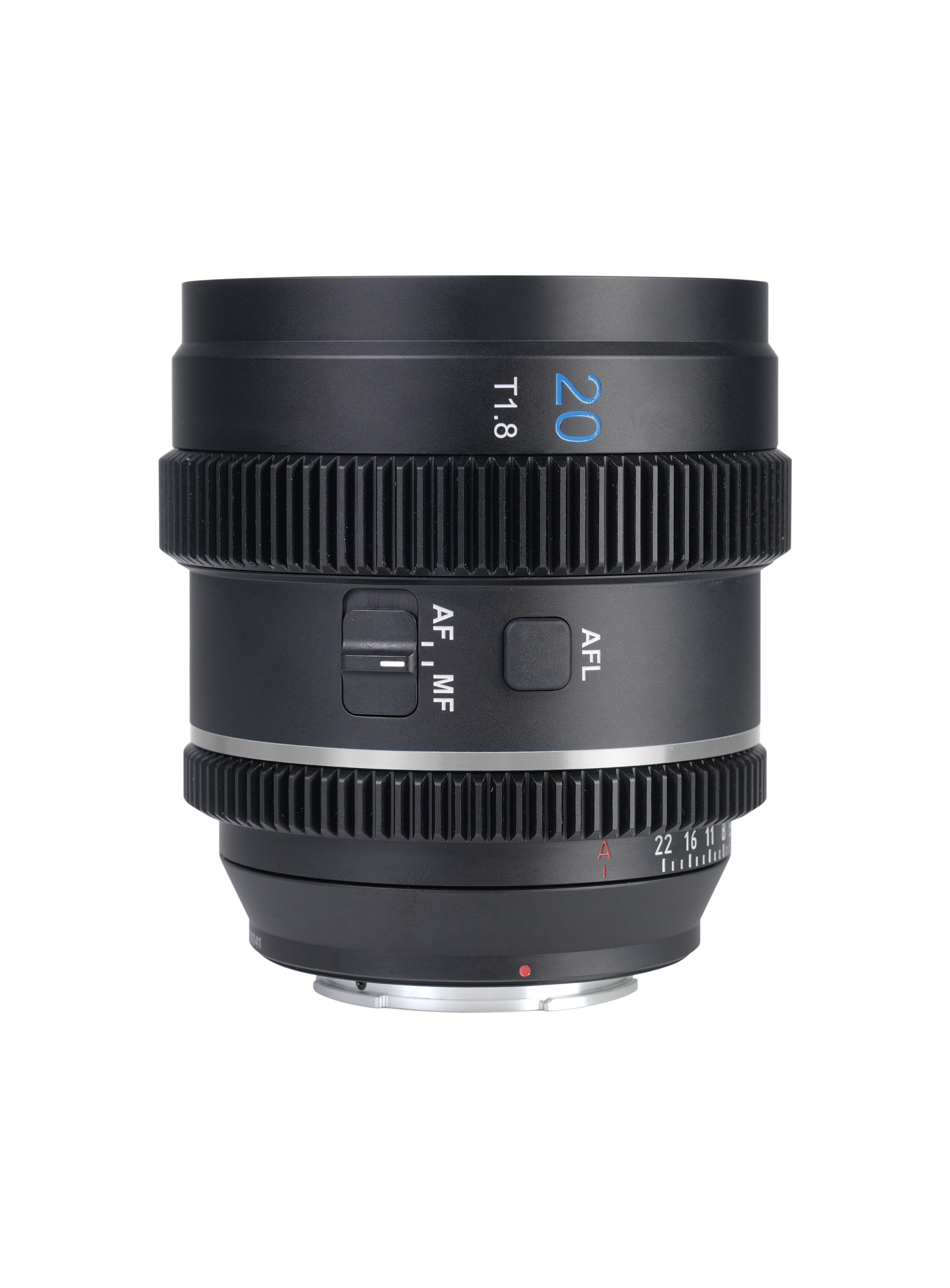 SIRUI AF 20mm T1.8 1.33X S35 anamorphes Objektiv (E-Mount, Neutral Flare)