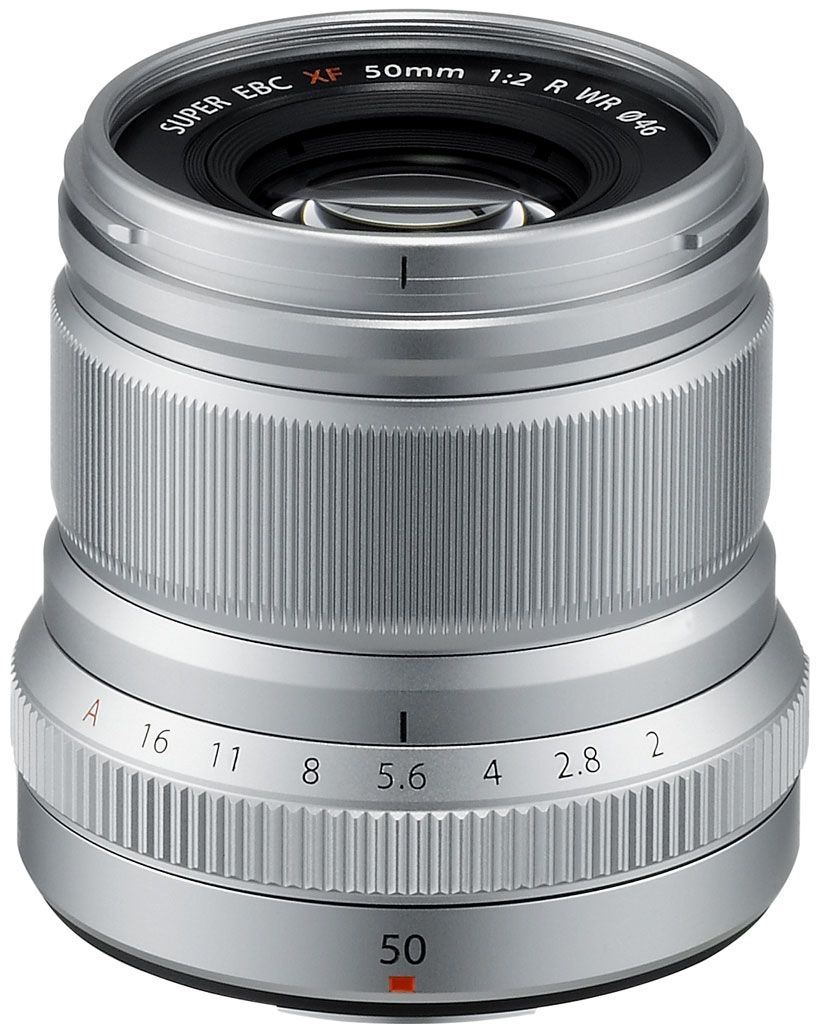 Fujifilm XF 50mm 1:2 R WR silber