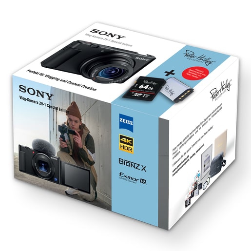 Sony ZV-1 Vlog-Kamera Special Edition +PH 64GB SDHC+Akku NP-BX1