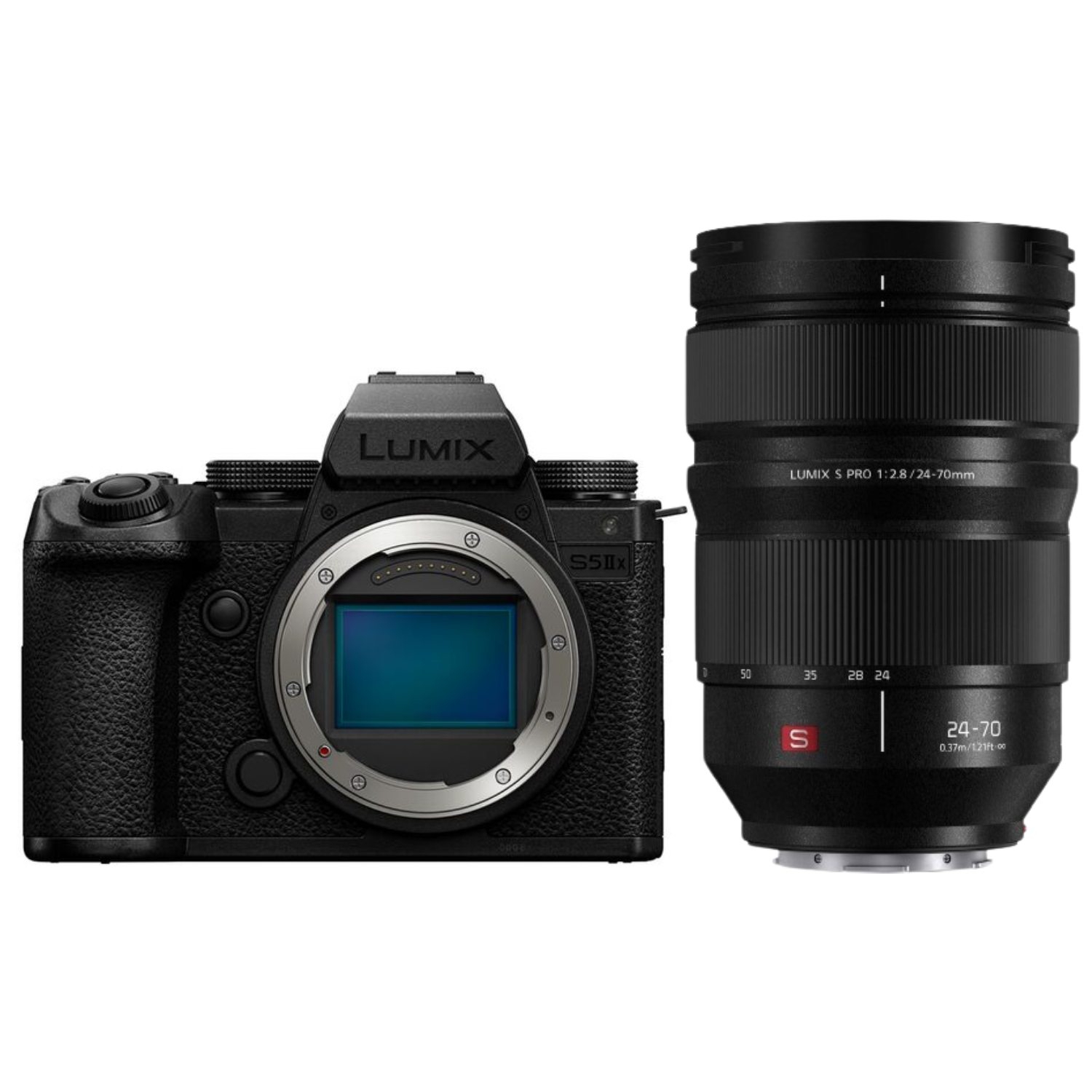 Panasonic LUMIX DC-S5 IIX (DC-S5M2XKE) + LUMIX S Pro 24-70mm 1:2,8 (S-E2470E)