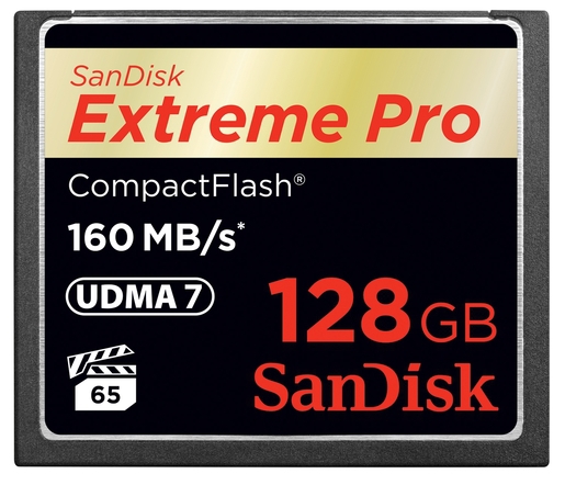 SanDisk CF Extreme Pro 128GB Speicherkarte