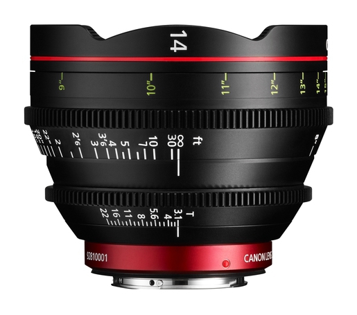 Canon CN-E14 mm T3.1 L F (M) Cine-Servo-Objektiv