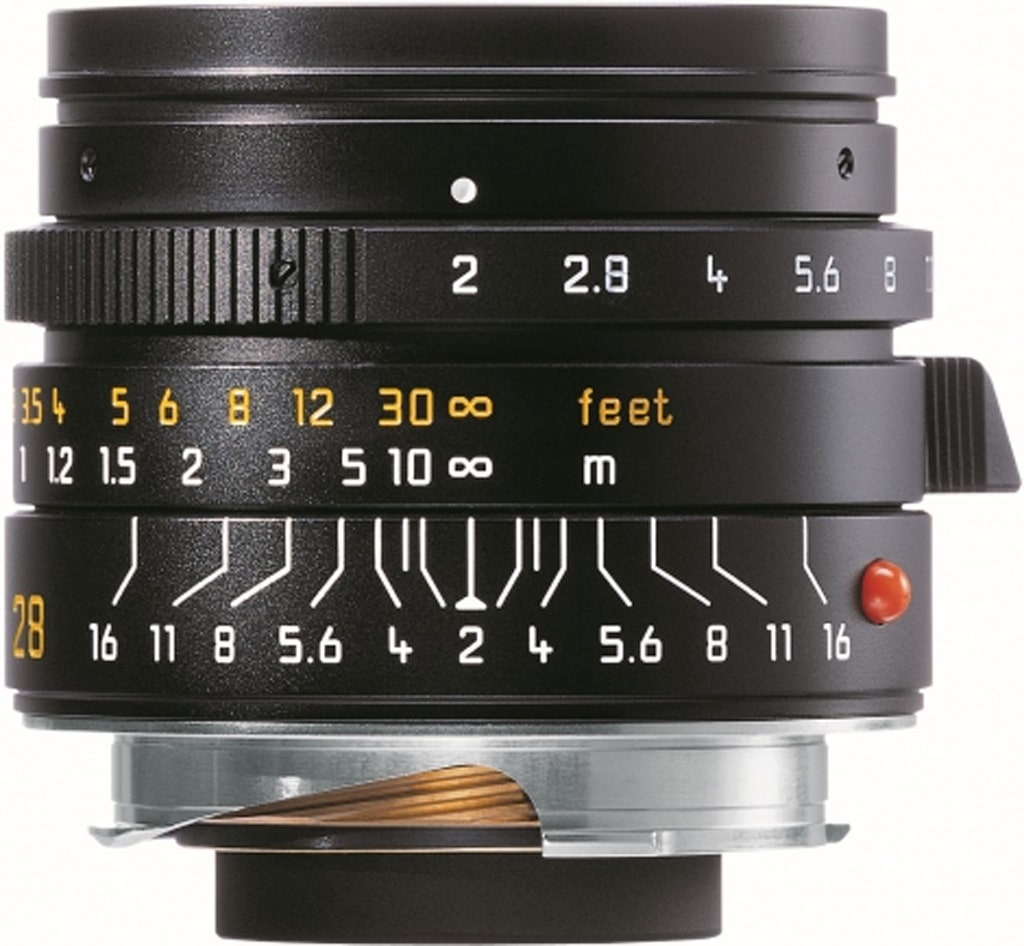 LEICA SUMMICRON-M 28mm 1:2 ASPH. schwarz eloxiert