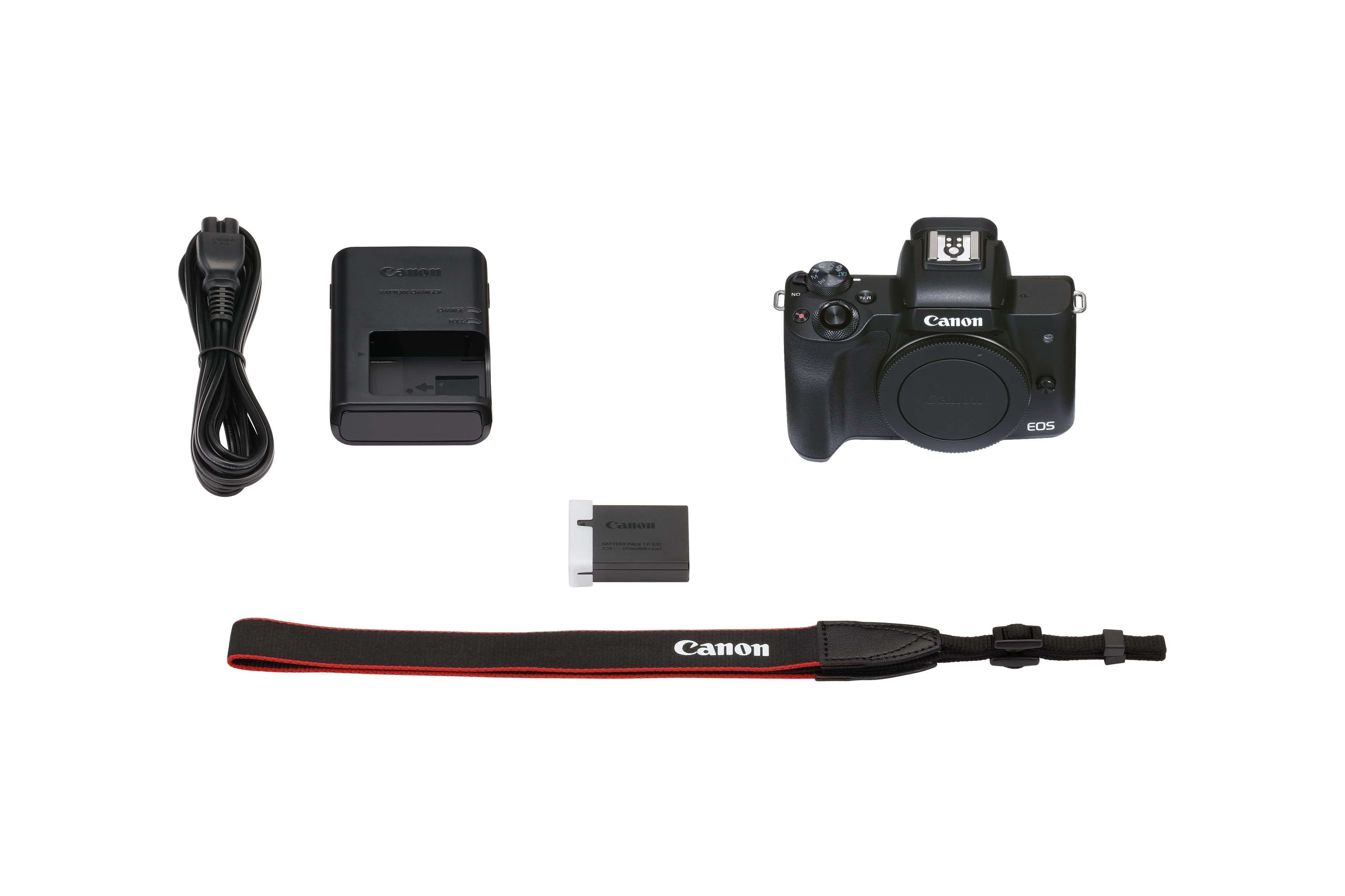 Canon EOS M50 II Gehäuse schwarz