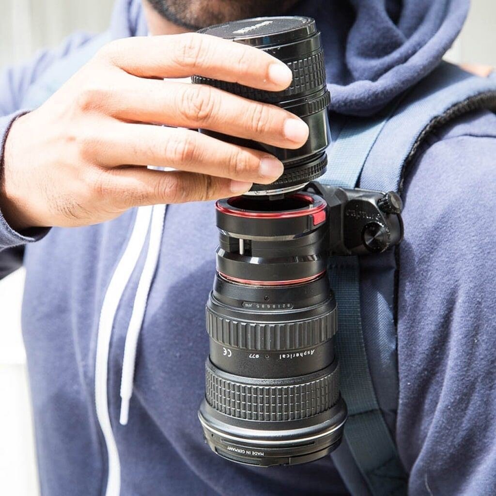 Peak Design Lens Kit für Nikon F - Doppel-Objektivhalterung für Capture(Pro) Camera Clip und Slide (Lite) oder Leash
