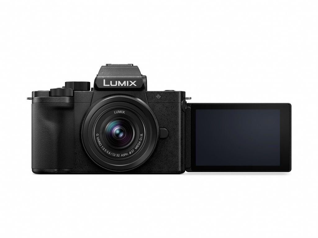 Panasonic LUMIX DC-G110 schwarz + 12-32mm 1:3,5-5,6 G VARIO MEGA O.I.S. (DC-G110KEG-K)