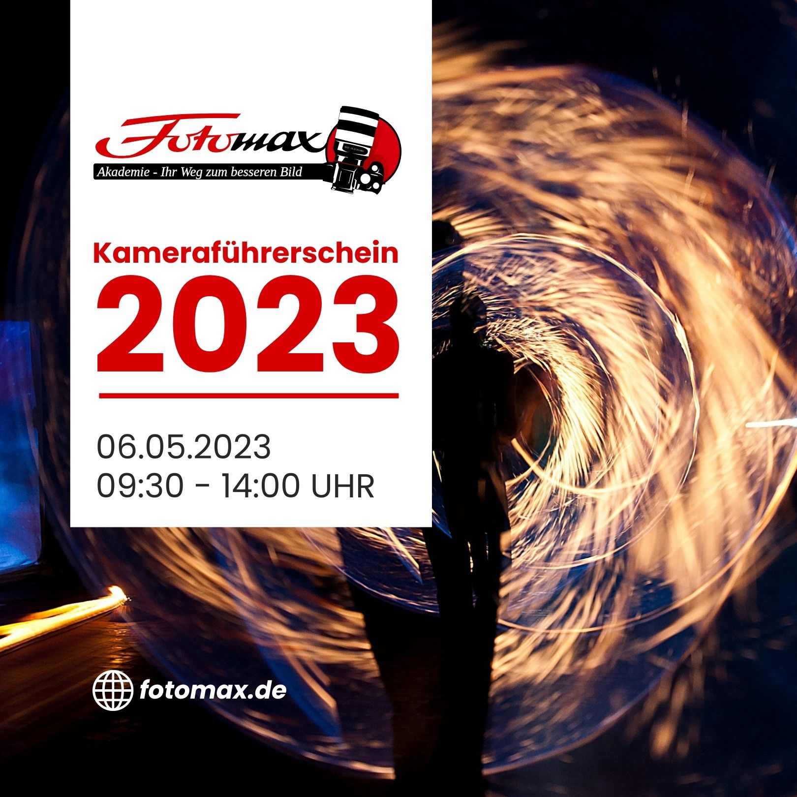 Kameraführerschein 2023 | 06.05.2023 | 09:30 - 14:00 Uhr