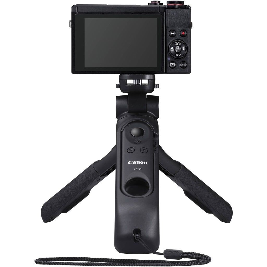 Canon PowerShot G7X Mark III schwarz VLogger Kit inkl. Canon Tripod HG-100TBR + 64GB SD Speicherkarte