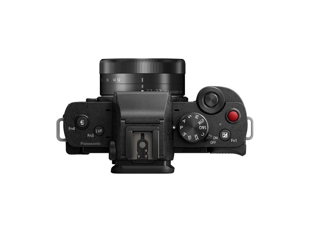 Panasonic LUMIX DC-G110 schwarz + 12-32mm 1:3,5-5,6 G VARIO MEGA O.I.S. (DC-G110KEG-K)