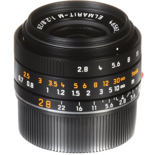 LEICA ELMARIT-M 2,8/28 mm ASPH., schwarz eloxiert 11677