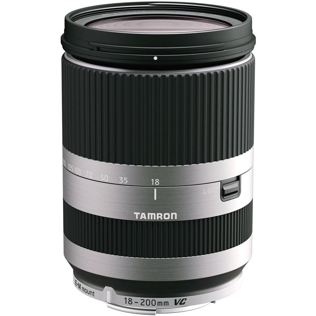 Tamron 18-200mm 1:3,5-6,3 Di III VC silber für Canon EOS M-Mount