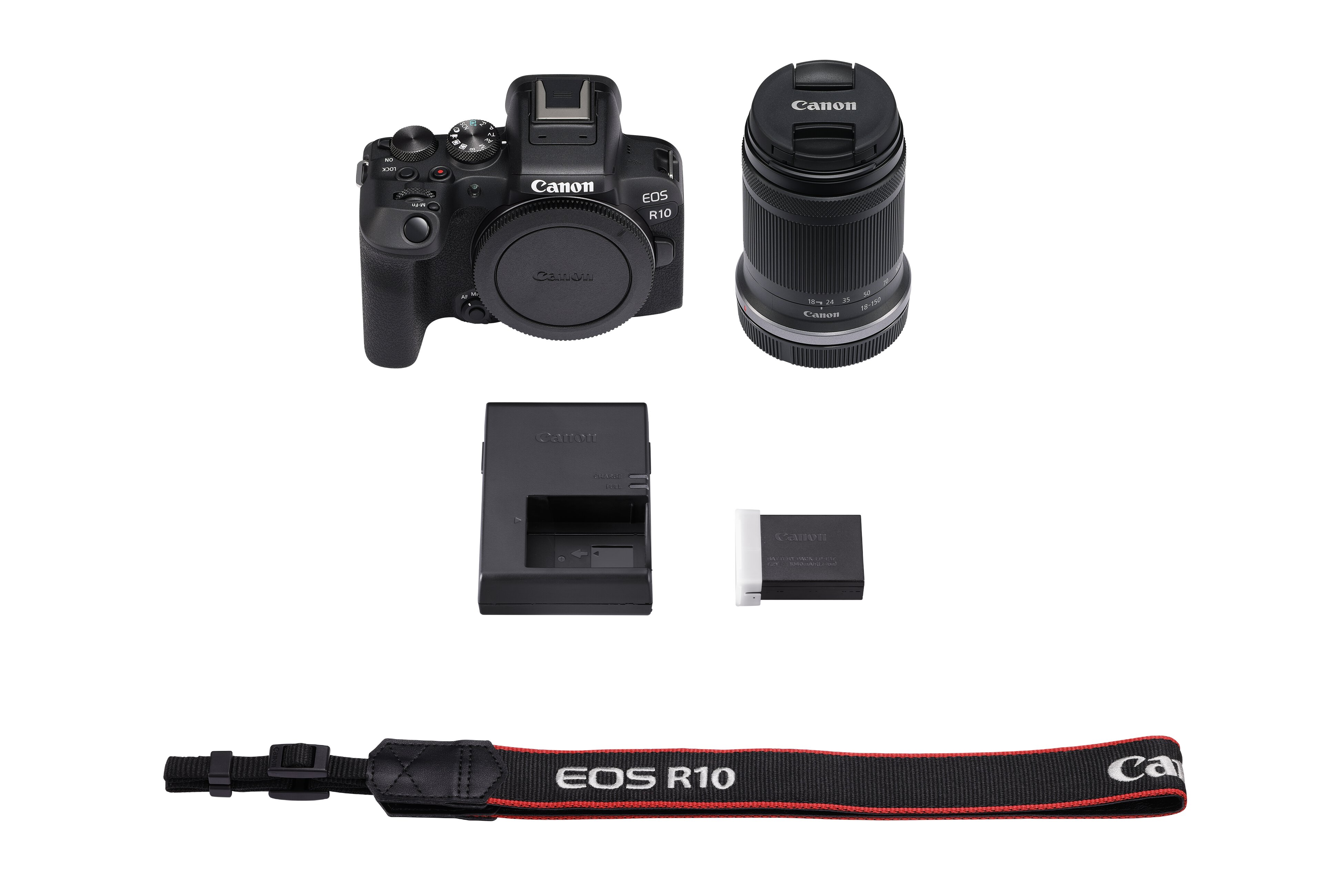 Canon EOS R10 inkl. RF-S 18-150mm 1:3,5-6,3 IS STM + EF-EOS R Adapter