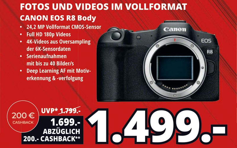 ▷ Canon Black Friday Deals » Top-Marken + Top-Beratung + große Auswahl ◁ | Systemkameras