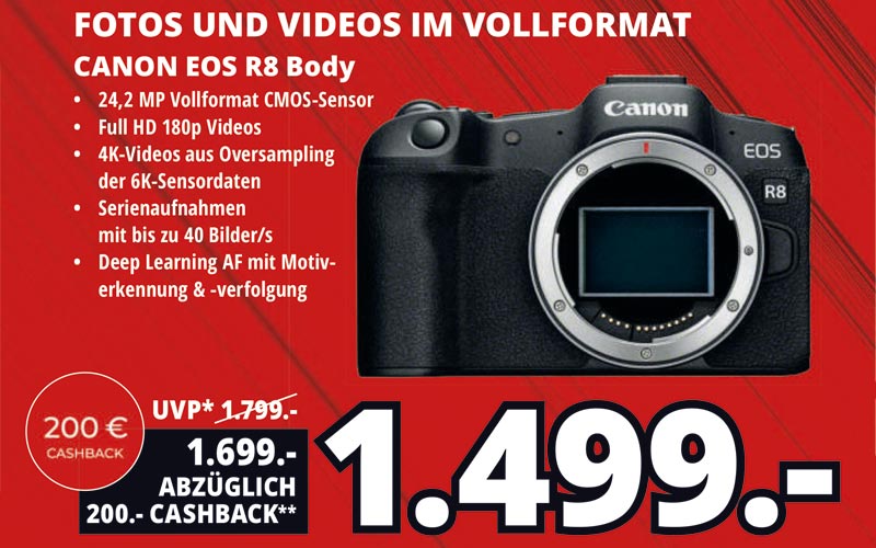 ▷ Canon Black Friday Deals » Top-Marken + Top-Beratung + große Auswahl ◁