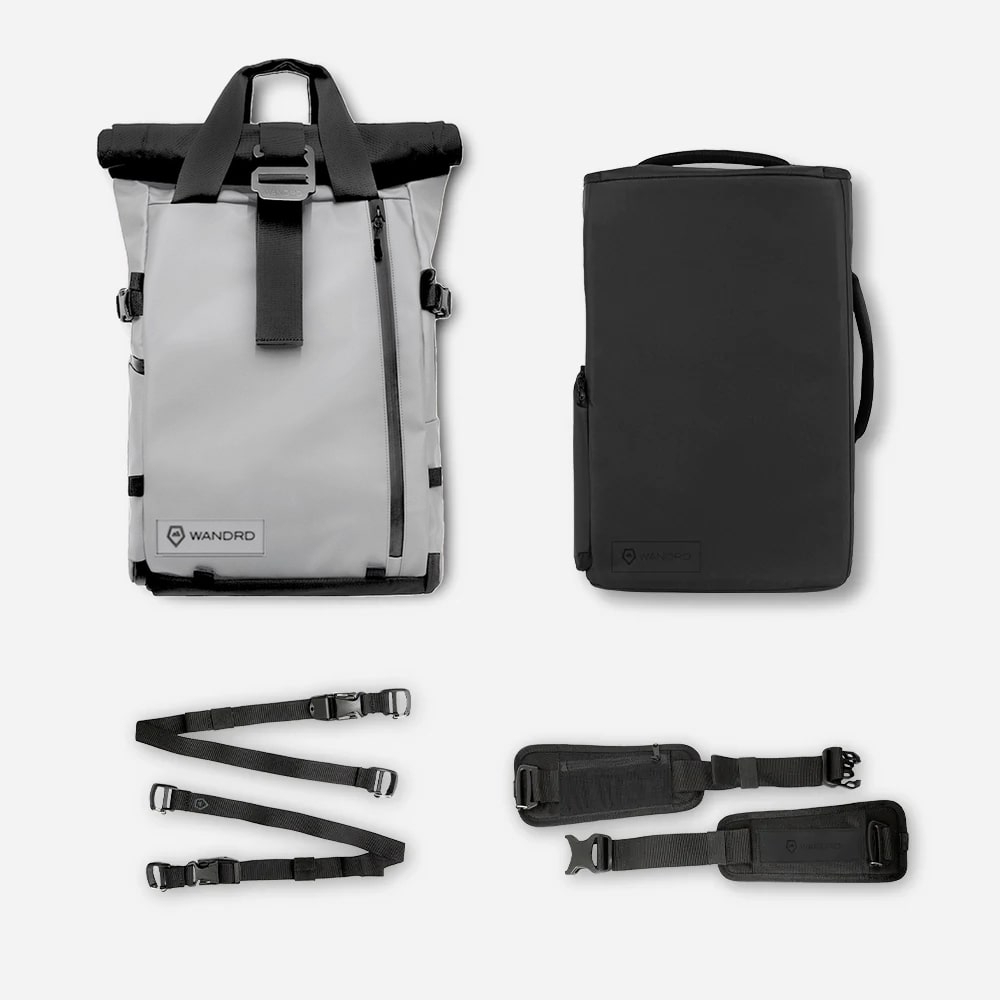 WANDRD PRVKE 31-Liter DisNet Grey Photo Bundle