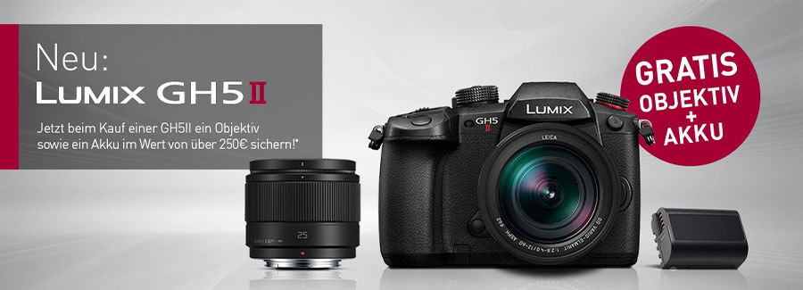 PANASONIC LUMIX DC-GH5 II EINFÜHRUNGS-AKTION: