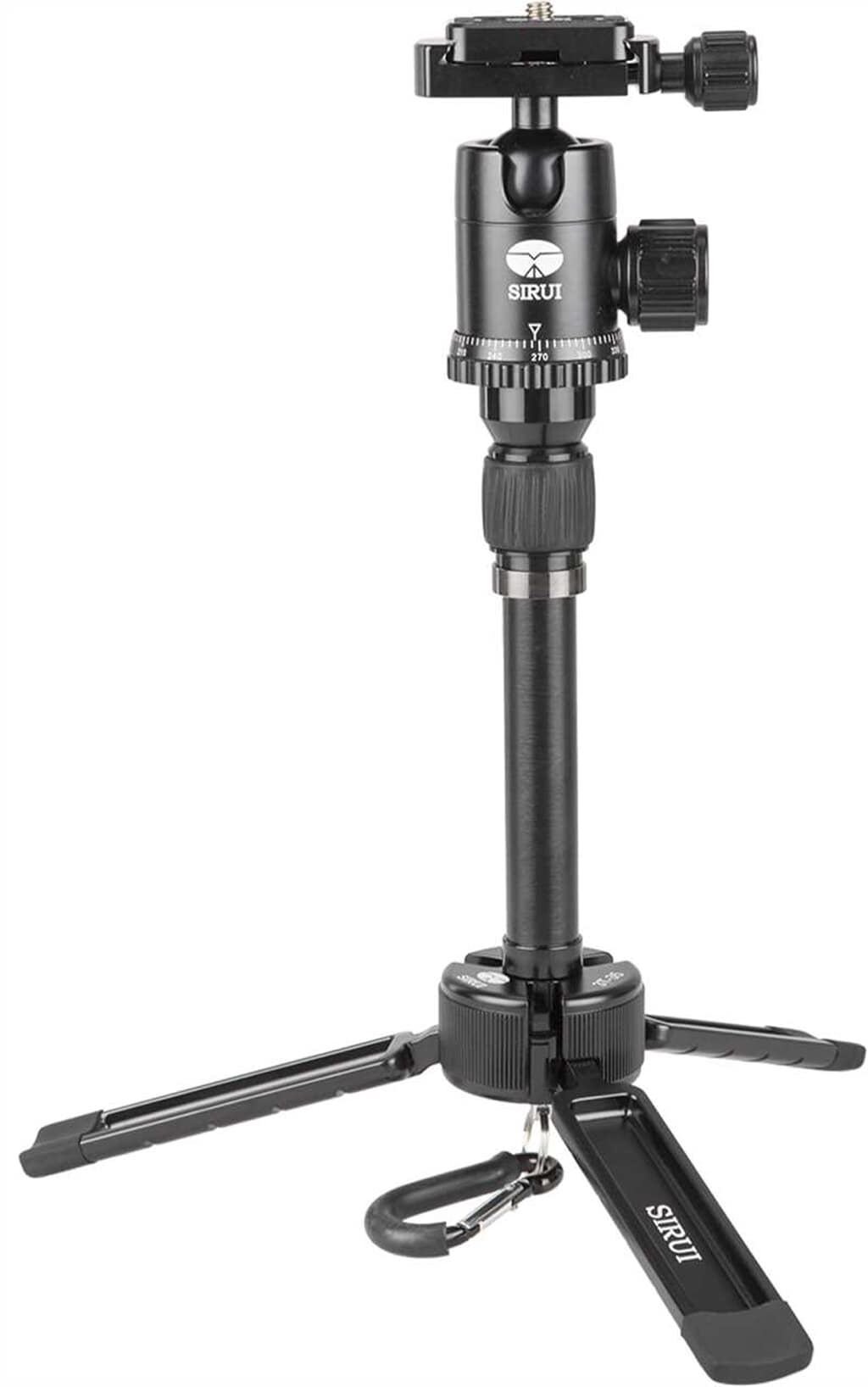 SIRUI 3T-35K Mini Allrounder - Tisch-/Videohandstativ schwarz mit Kugelkopf - 3T-Serie