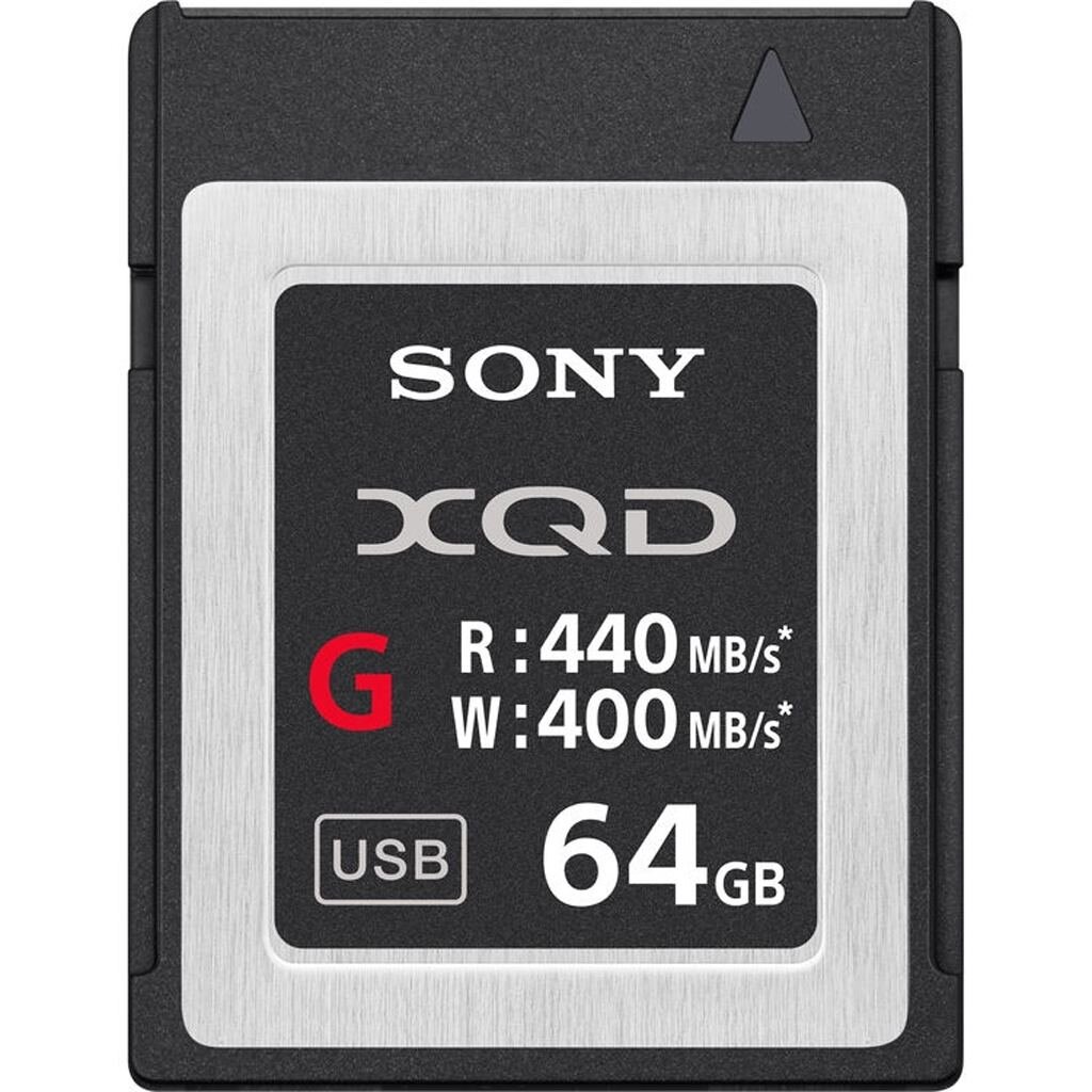 Sony XQD 64GB G-Serie (400/440MB/s) High-Speed Speicherkarte