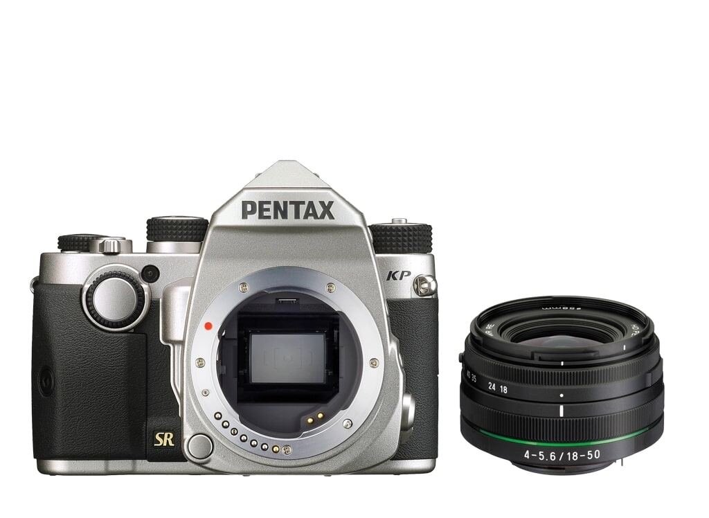 Pentax KP silber inkl. DA L 18-50mm 1:4-5,6 DC WR