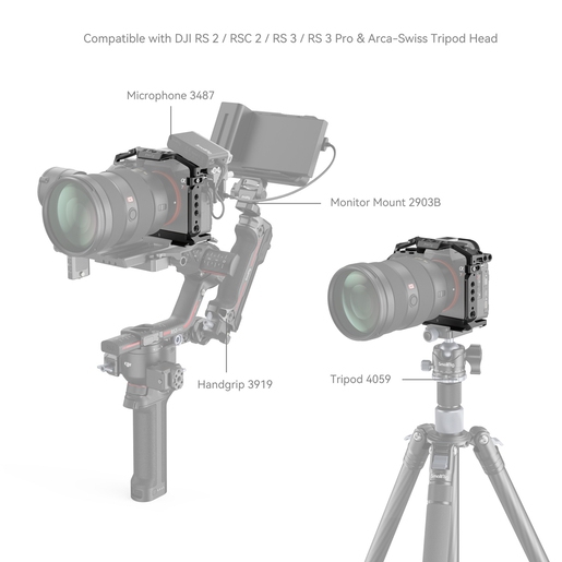 SmallRig 2087D Cage für Sony A7III/A7RIII/A7IIIA