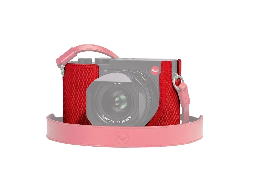 LEICA Protektor für Q2 Leder rot