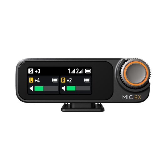 DJI MIC 2 (1 TX + 1 RX) 1 Sender + 1 Empfänger, Funkmikrofonsystem