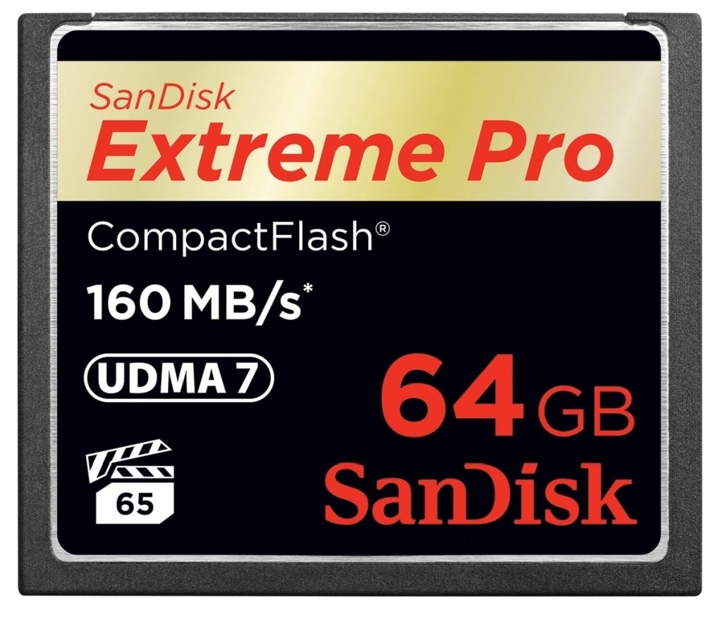 SanDisk 64GB CF Speicherkarte Extreme Pro