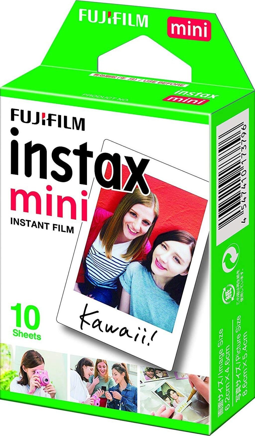 Fujifilm Instax Mini Sofortbildfilm für 10 Aufnahmen