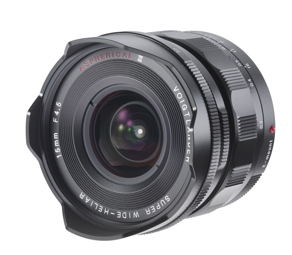 Voigtländer 15mm 1:4,5 Super Wide Heliar asphärisch III schwarz für Sony E-Mount