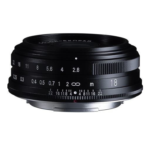 Voigtländer Color-Skopar 18mm 1:2,8 X-Mount Fuji schwarz