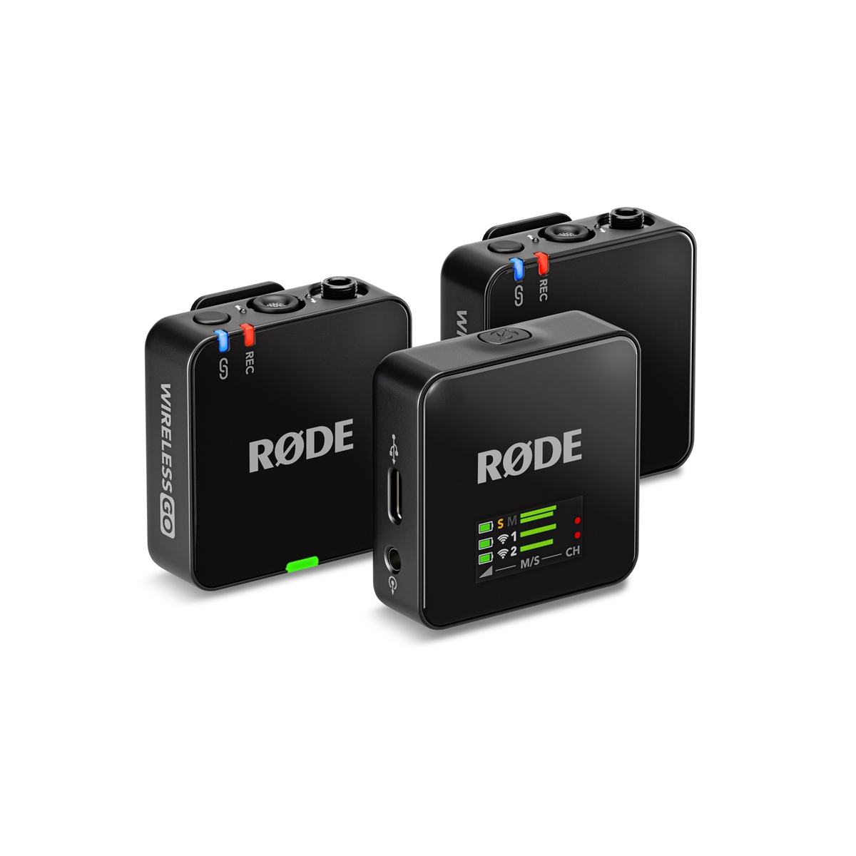 Rode Wireless GO (Gen. 3) Mikrofonsystem 2-Kanal, digital, drahtlos