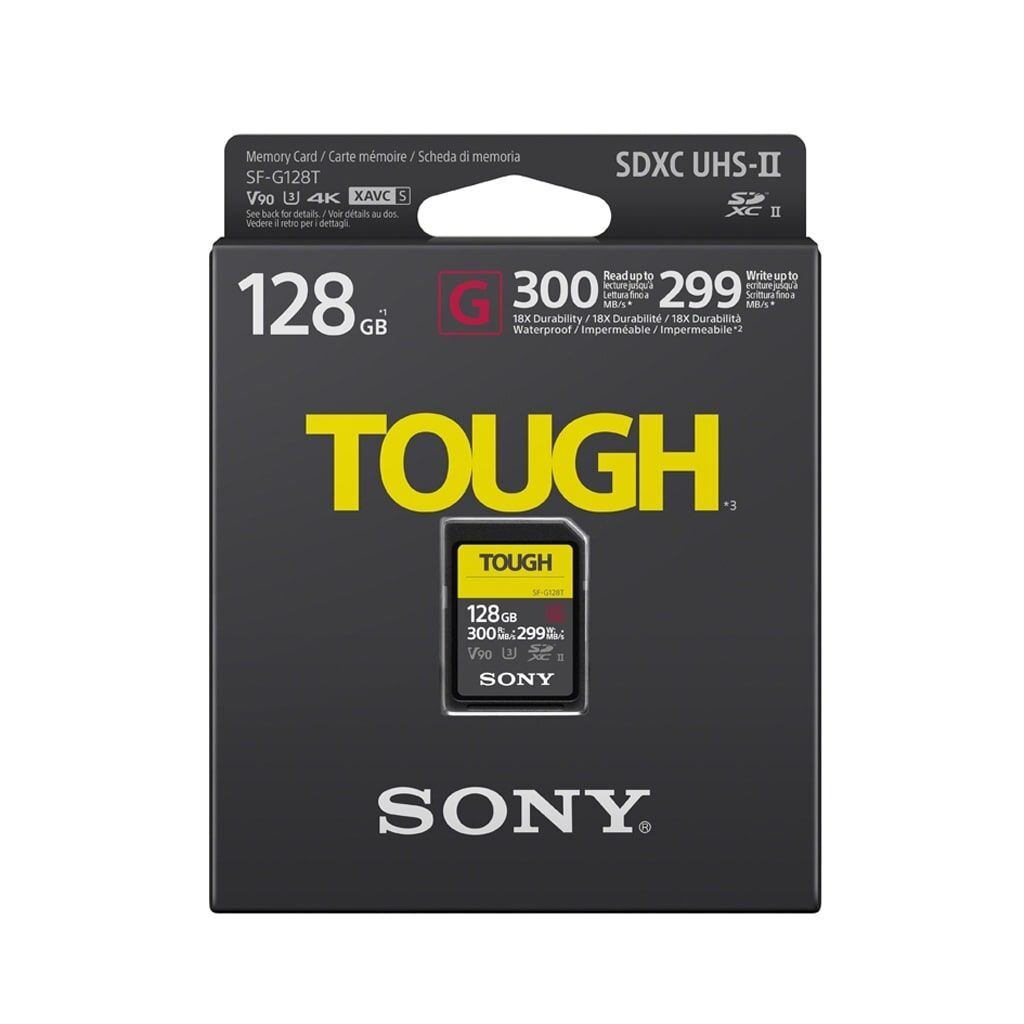 Sony SDXC 128GB UHS-II R300 TOUGH Class10