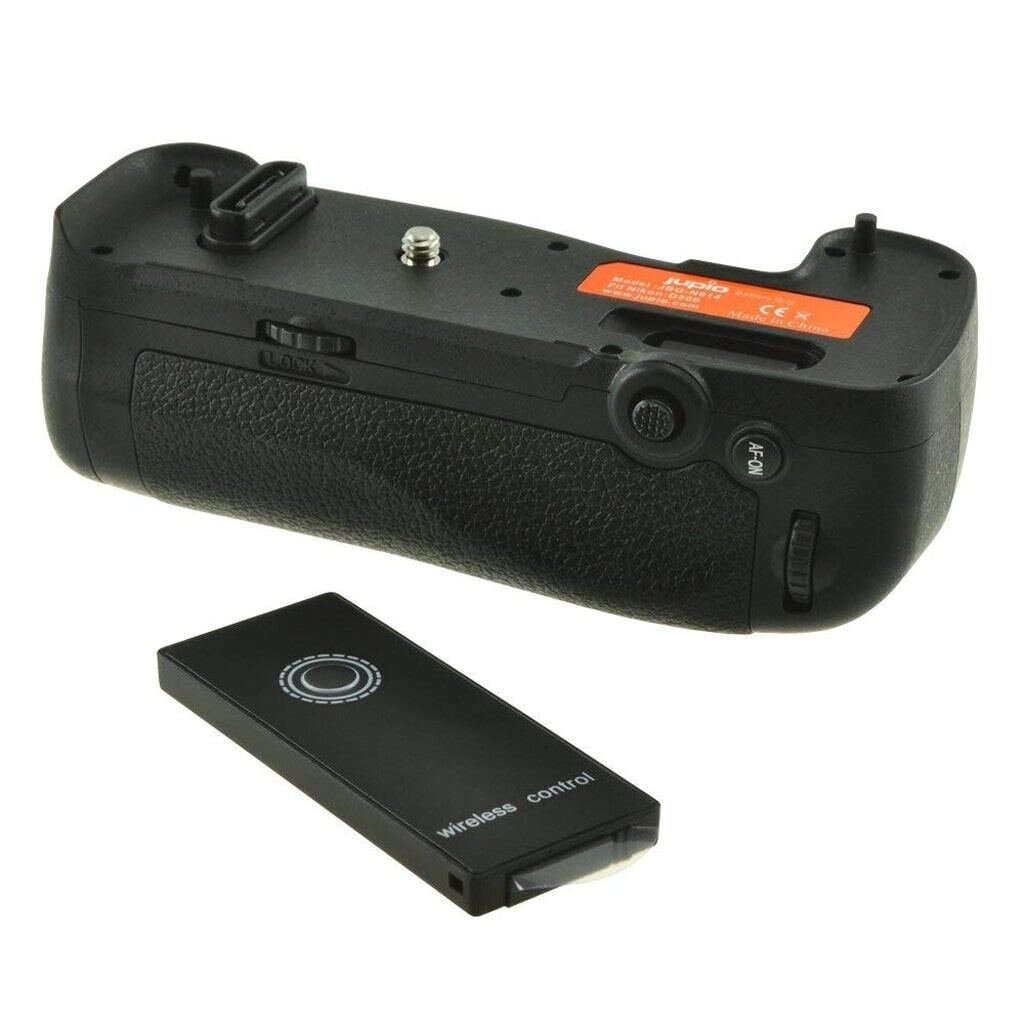 Jupio JBG-N014 Batteriegriff für Nikon D500 (MB-D17) inkl. Funkfernauslöser