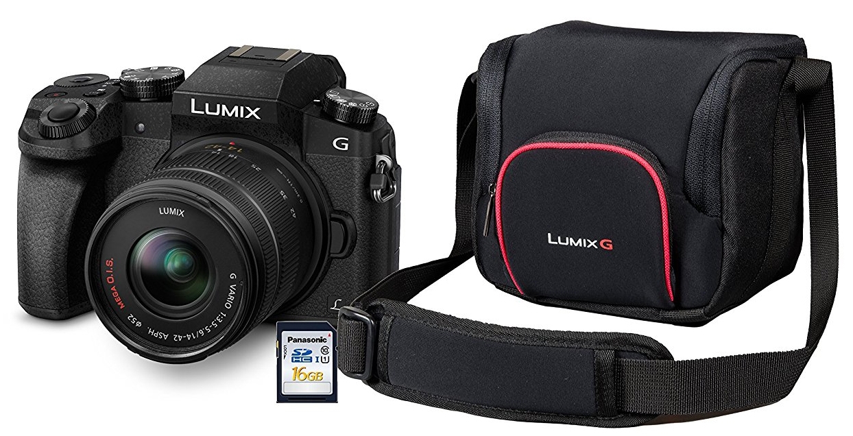 Panasonic LUMIX DMC-G70 inkl. 14-42mm G Vario Mega OIS Kamerakit