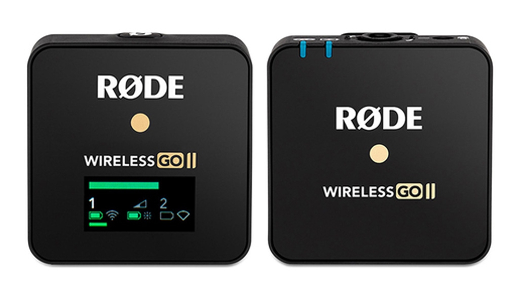 Rode Wireless GO II Single, drahtloses Mikrofonsystem mit Sende- und Empfangsmodul