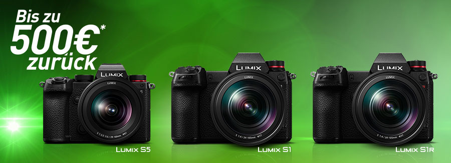 PANASONIC LUMIX S SOFORTRABATT 31.03.2021 - 31.07.2021
