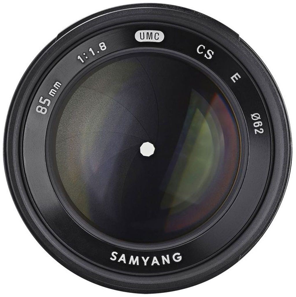 Samyang MF 85mm 1:1,8 ED UMC CS für Fuji X black
