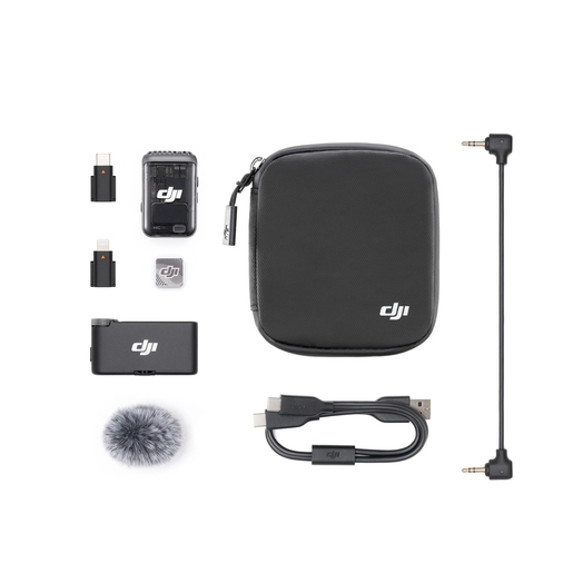 DJI MIC 2 (1 TX + 1 RX) 1 Sender + 1 Empfänger, Funkmikrofonsystem