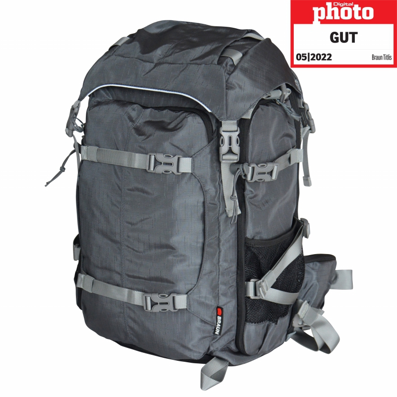 Braun Titlis Backpack grau Rucksack